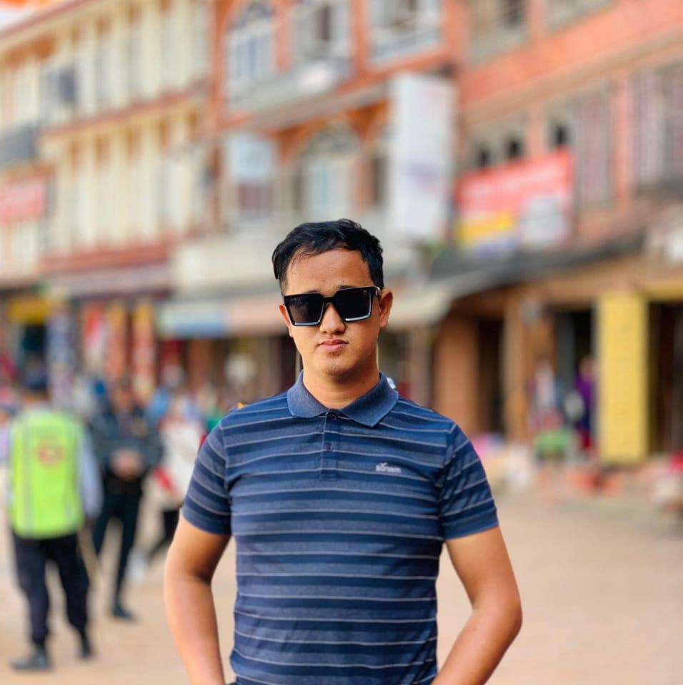 Instructor Abishek Ghising Tamang at Saino Japanese Language School